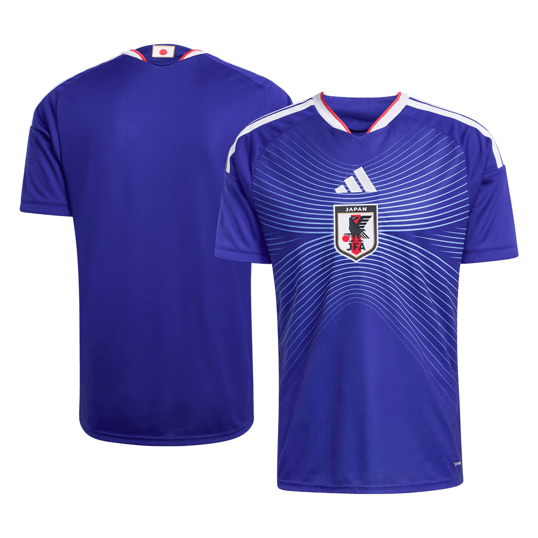 Japon Domicile Maillot Kit Coupe du Monde 2026 Bleu marine