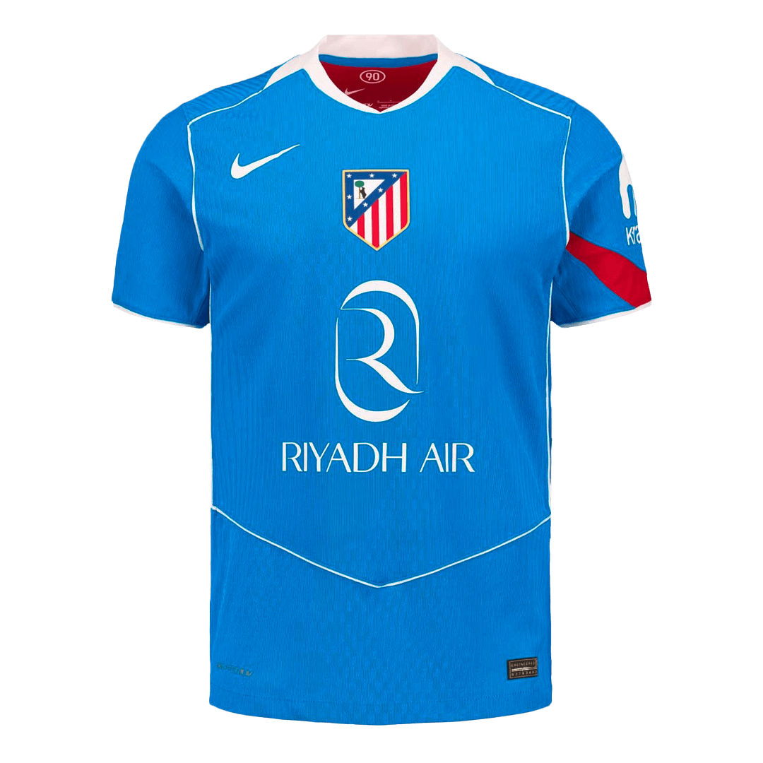 SØRLOTH #9 Atlético Third Maillot 2025/26 Bleu Joueur
