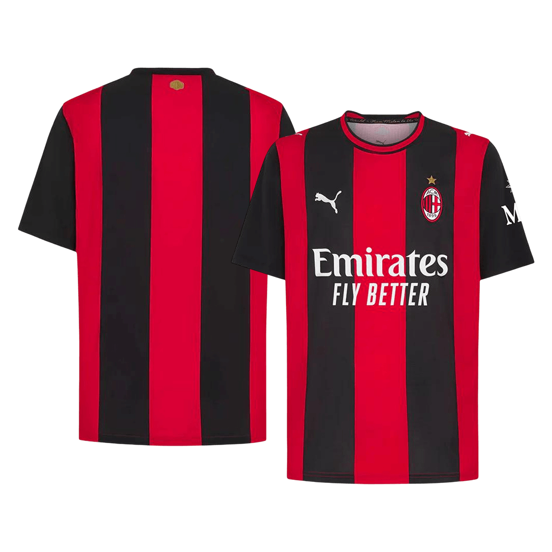 AC Milan Domicile Maillot 2026/27 Rouge&Noir Grande Taille