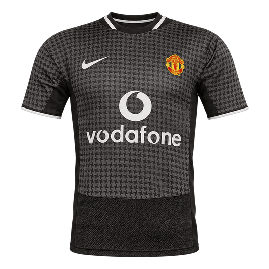 Retro Manchester United Extérieur Maillot 2003/05 Noir