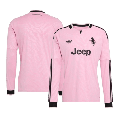 Juventus Extérieur Maillot Manches Longues 2026/27 Rose
