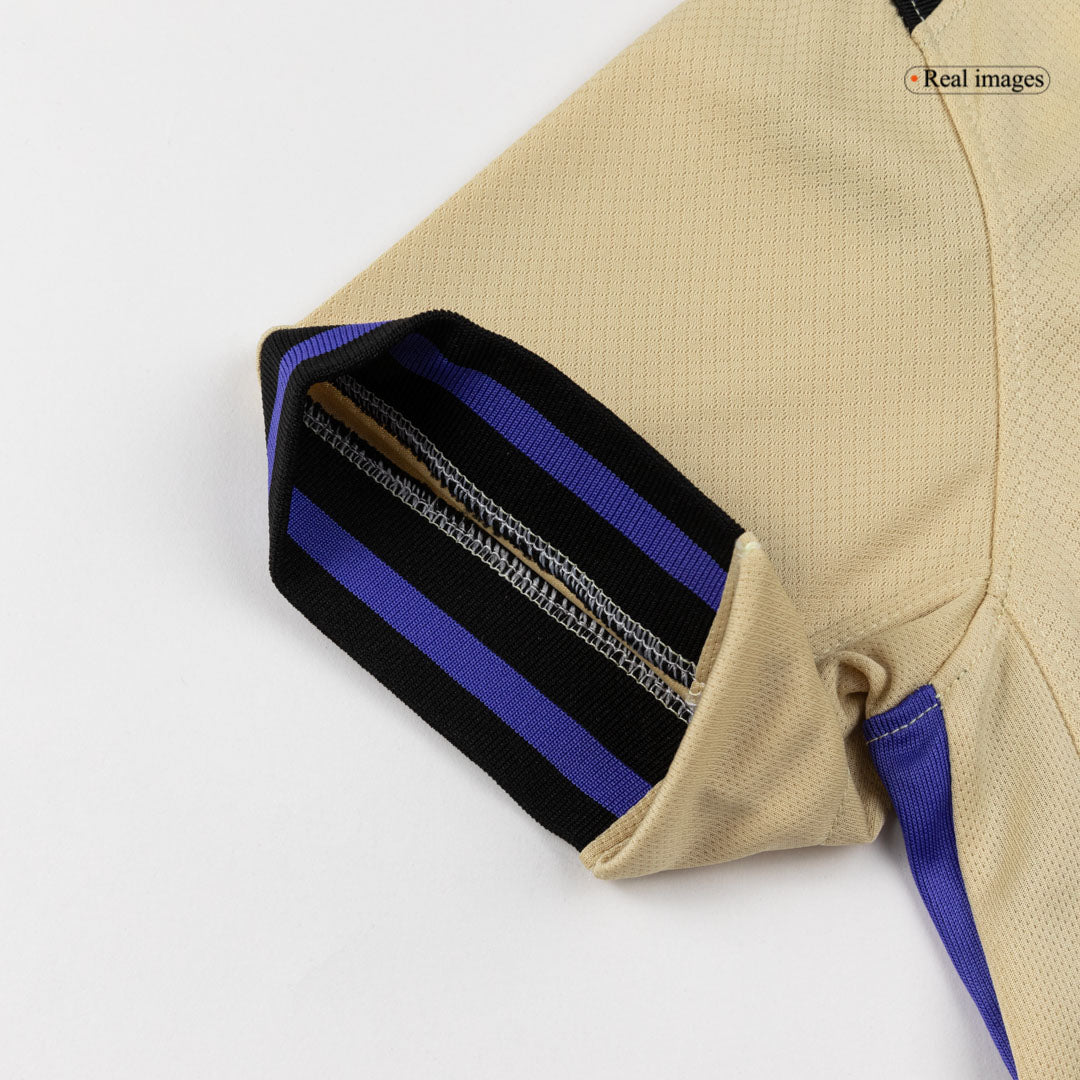 Femme Barcelone Extérieur Maillot 2025/26 Jaune