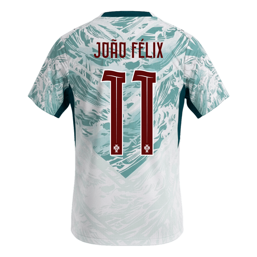JOÃO FÉLIX #11 Portugal Extérieur Maillot - Coupe du Monde 2026 White&Green