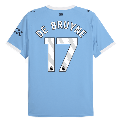 DE BRUYNE #17 Manchester City Domicile Maillot 2025/26