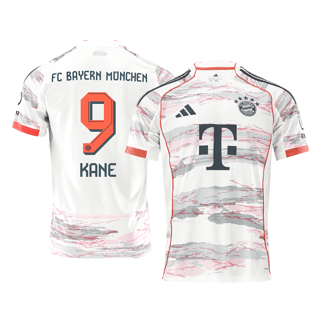 KANE #9 Munich Extérieur Maillot 2025/26 Blanc