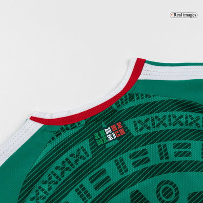 Raúl #9 Mexico Thuis Shirt - Wereldkampioenschap 2026 Groen Speler