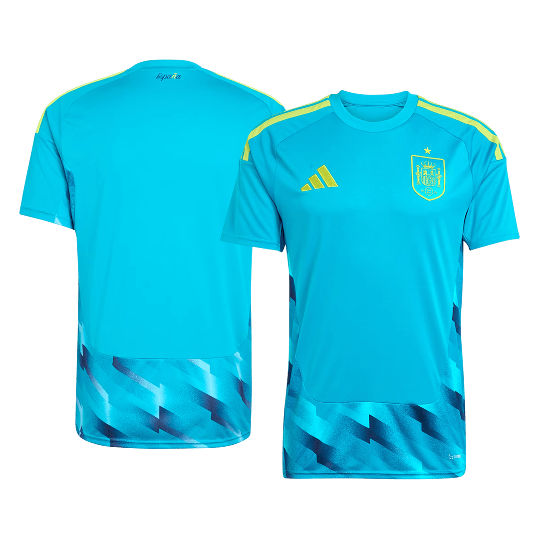 Espagne Gardien Maillot - Coupe du Monde 2026 Bleu