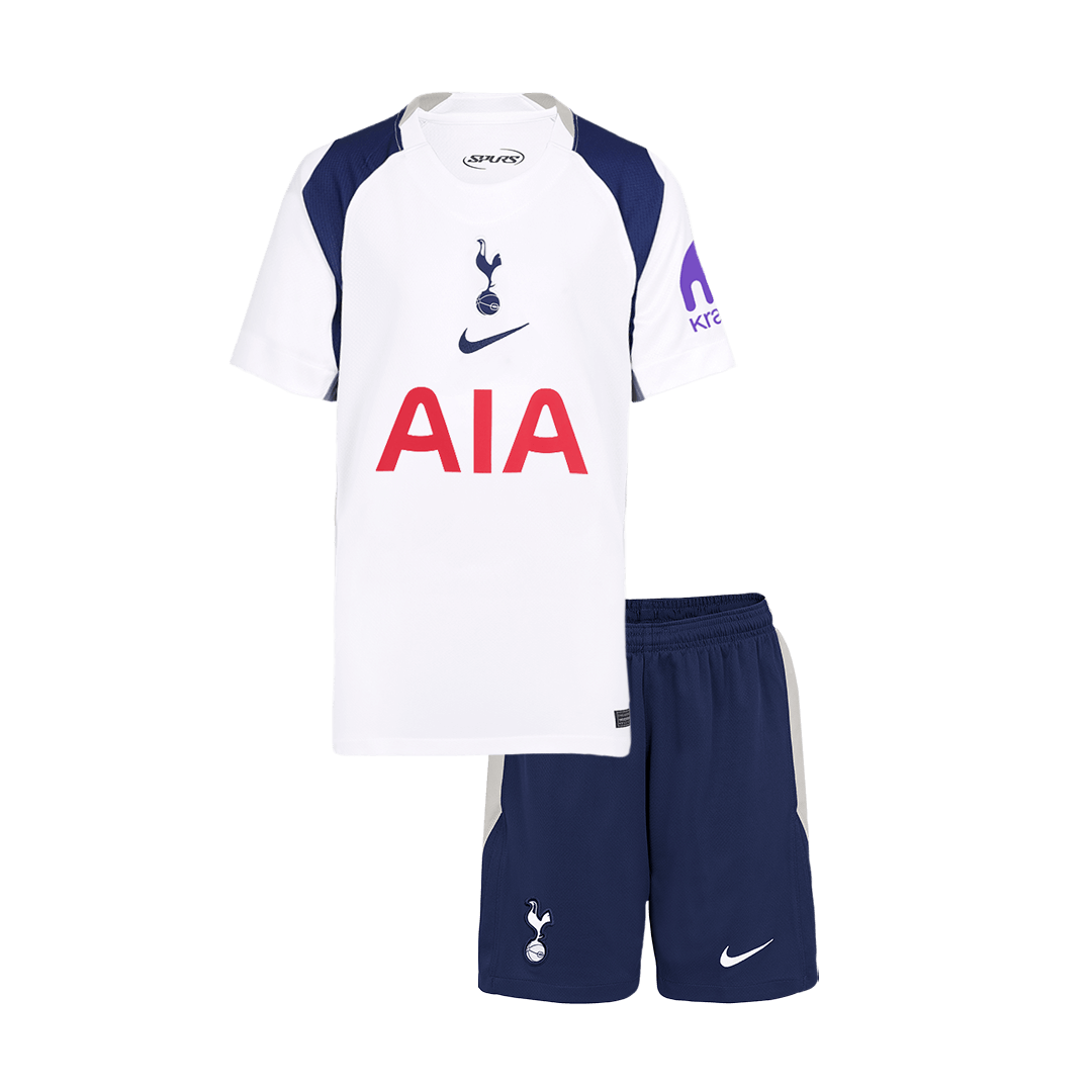Tottenham Hotspur Domicile Maillot Kit 2025/26 Enfant Blanc