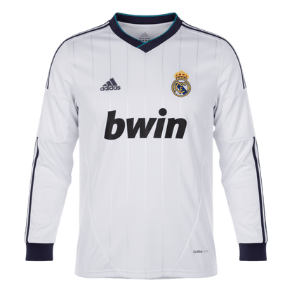 Retro Real Madrid Thuisshirt Lange Mouwen 2012/13 Wit
