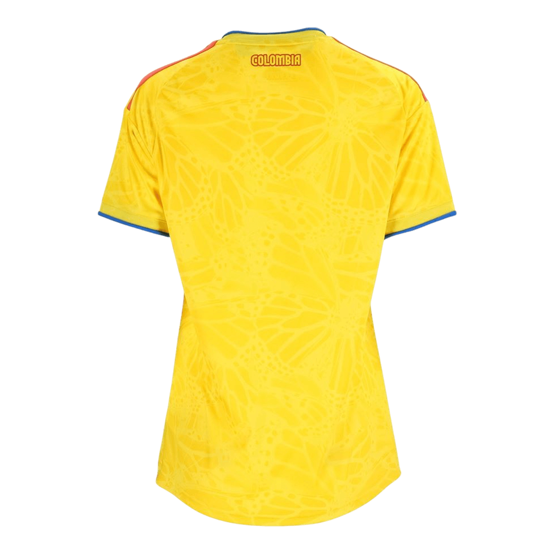 Femme Colombie Domicile Maillot - Coupe du Monde 2026 Jaune