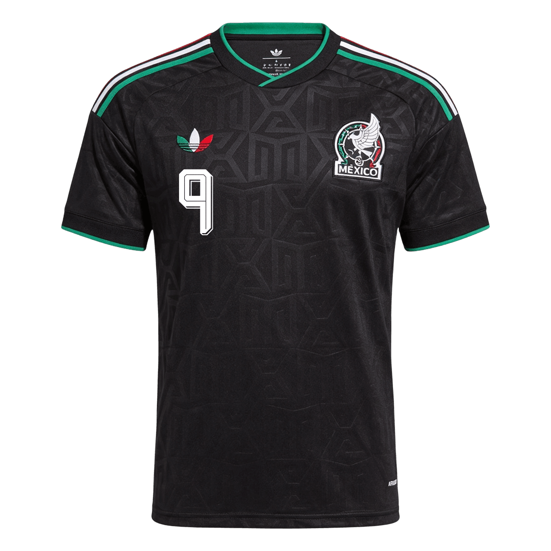 RAÚL #9 Mexique Third Maillot - Coupe du Monde 2026 Noir