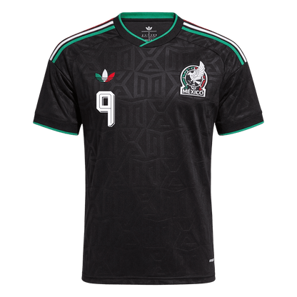 RAÚL #9 Mexique Third Maillot - Coupe du Monde 2026 Noir