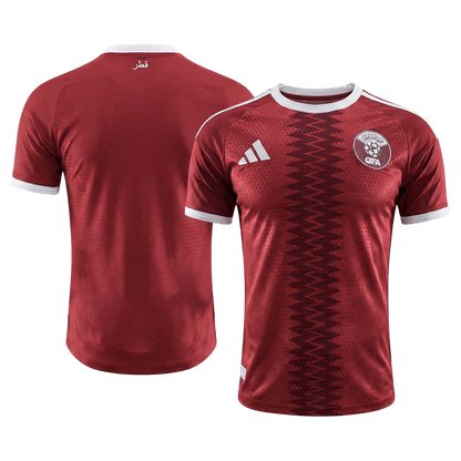 Qatar Domicile Maillot - Coupe du Monde 2026 Rouge Joueur