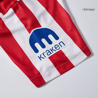 GRIEZMANN #7 Atlético Thuisshirt 2025/26 Rood-Wit