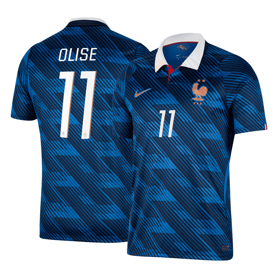 OLISE #11 Domicile Maillot - Coupe du Monde 2026 Bleu