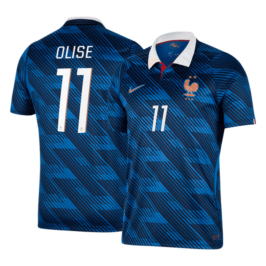 OLISE #11 Domicile Maillot - Coupe du Monde 2026 Bleu