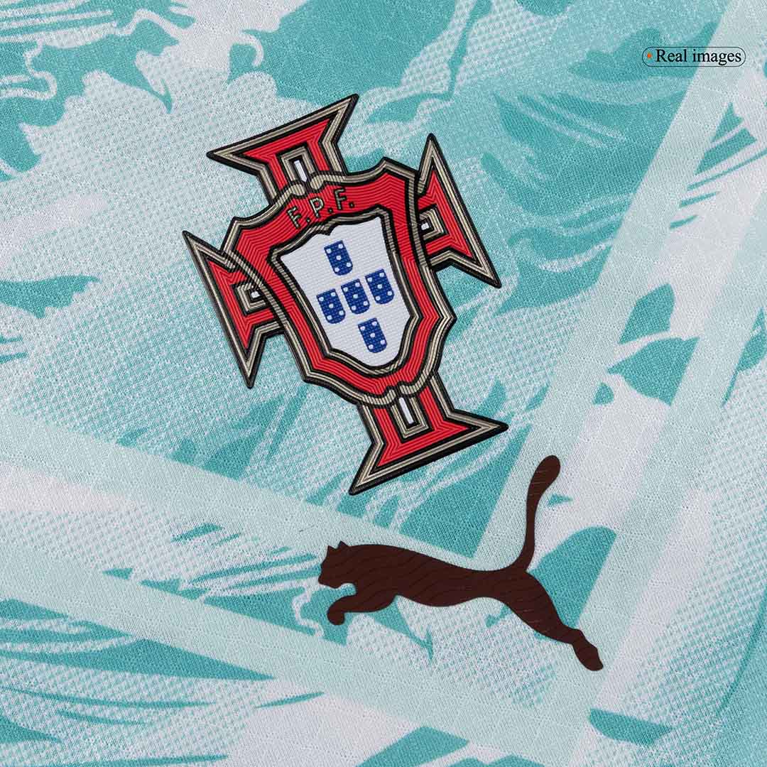B.FERNANDES #8 Portugal Extérieur Maillot - Coupe du Monde 2026 White&Green Joueur