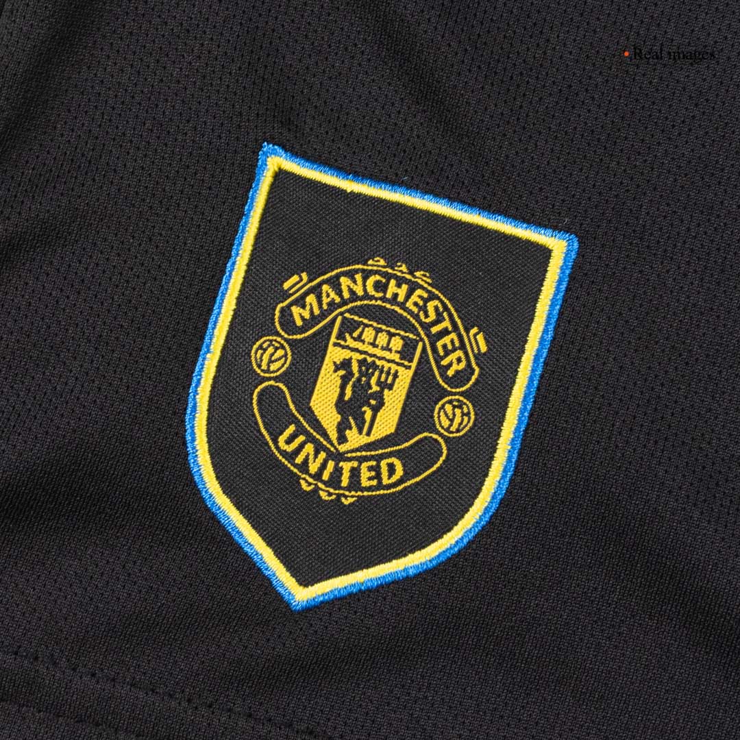 Manchester United Derde Tenue Kit 2025/26 Kinderen Zwart