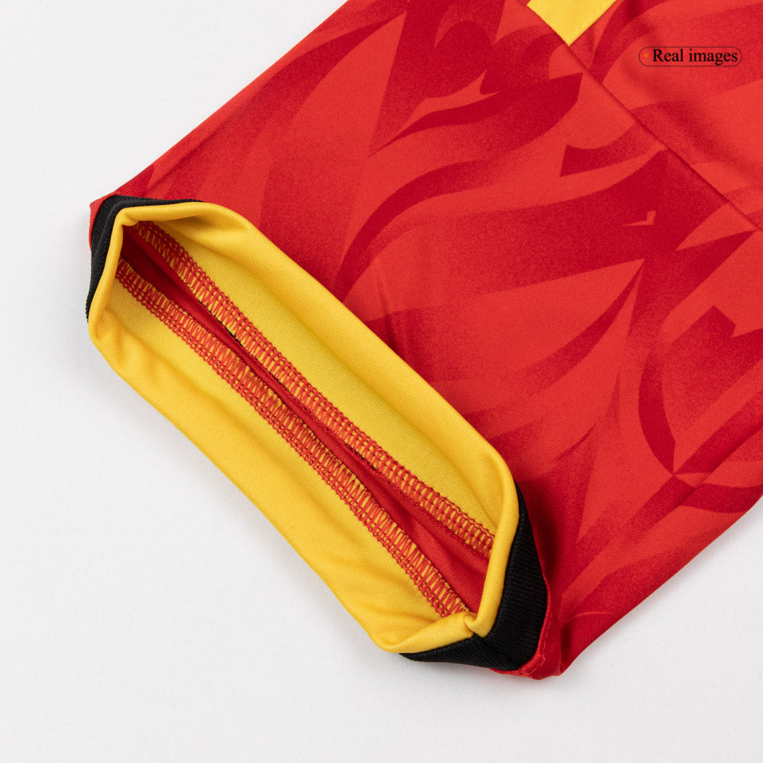DE BRUYNE #7 Belgique Domicile Maillot - Coupe du Monde 2026 Rouge