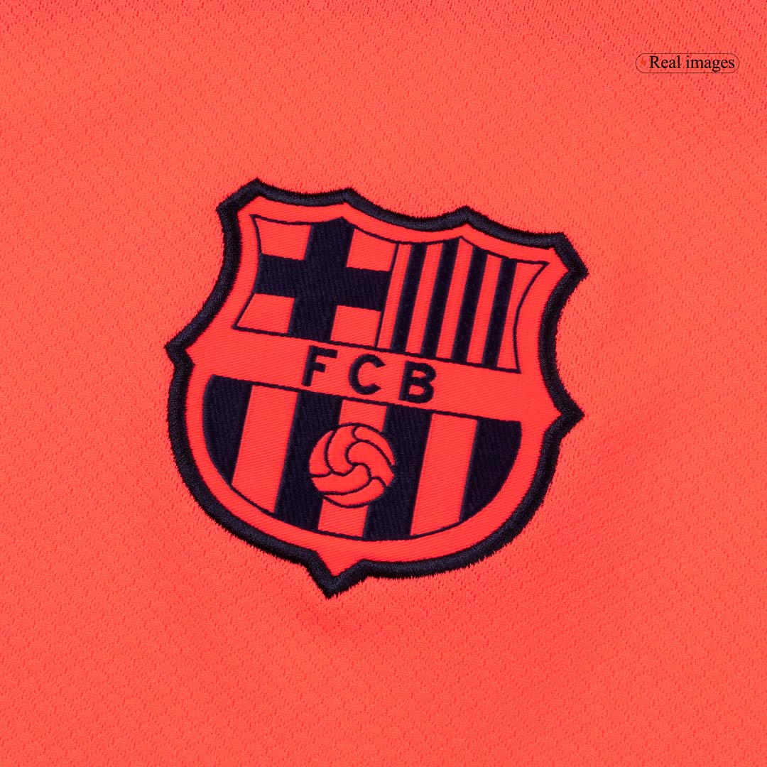 RAPHINHA #11 Barcelone Third Maillot 2025/26 Orange - UCL