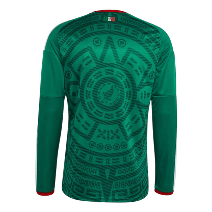 Mexico Thuisshirt Lange Mouwen - WK 2026 Groen