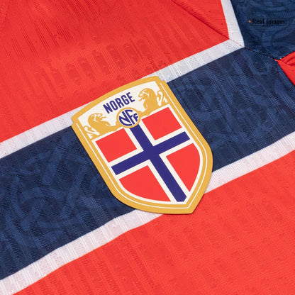 Norvège Domicile Maillot - Coupe du Monde 2026 Rouge Joueur