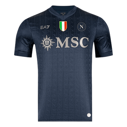 Naples Third Maillot 2025/26 Noir
