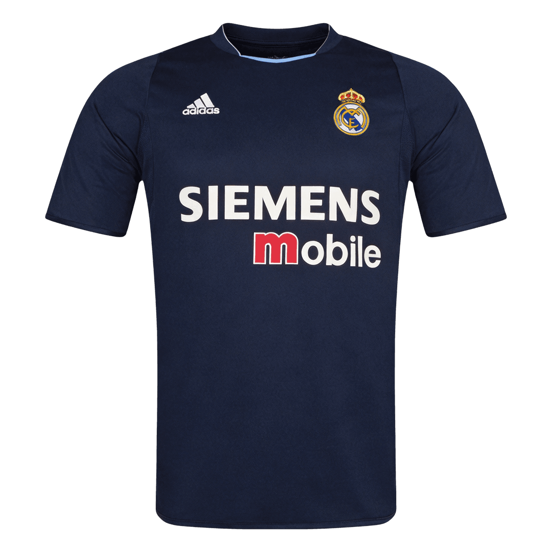 Retro Real Madrid Uitshirt 2003/04 Marineblauw