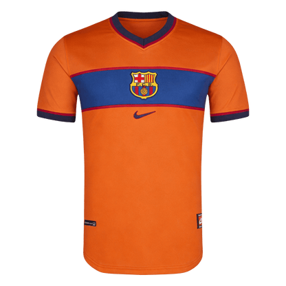 Retro Barcelone Third Maillot 1998/99 Orange