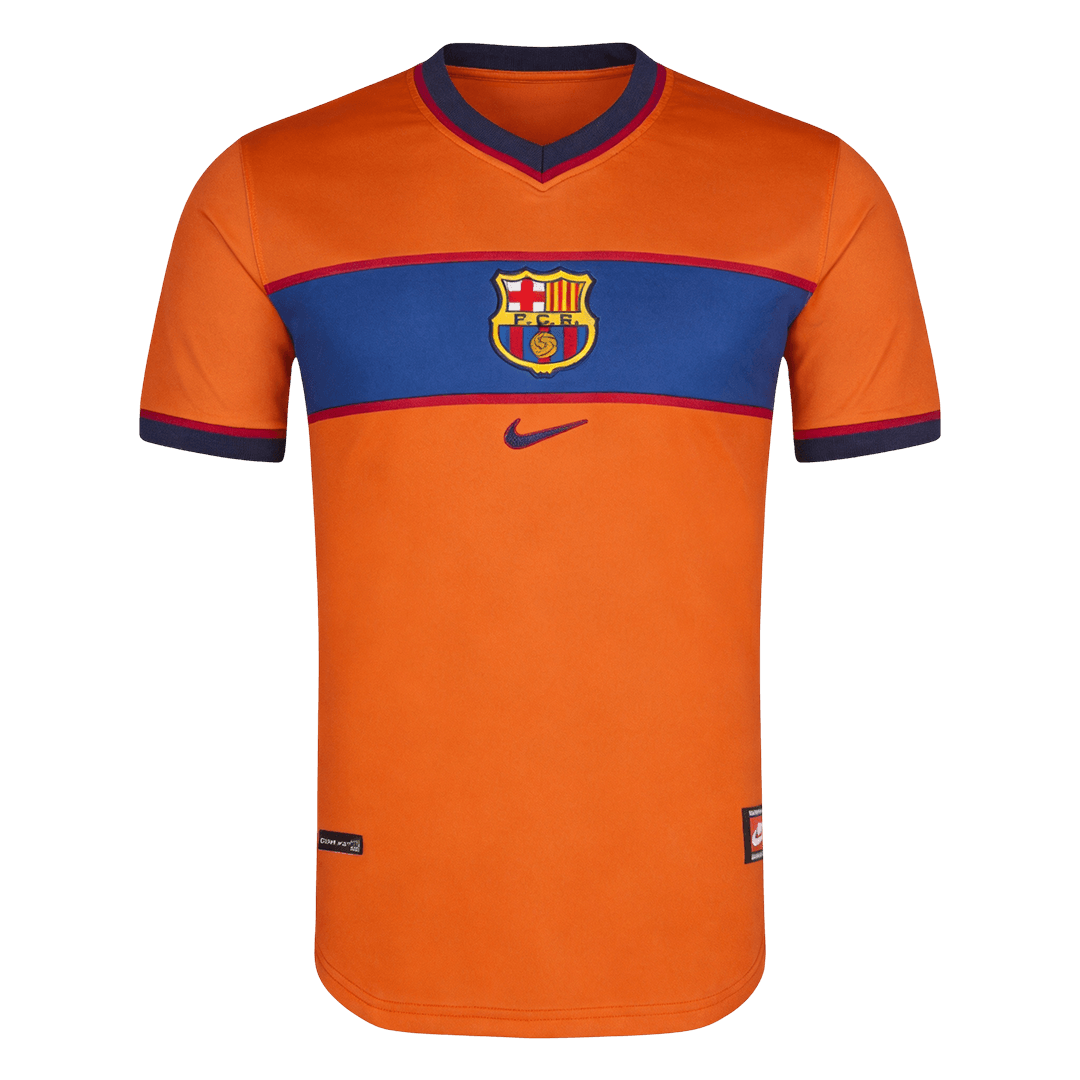 Retro Barcelone Third Maillot 1998/99 Orange