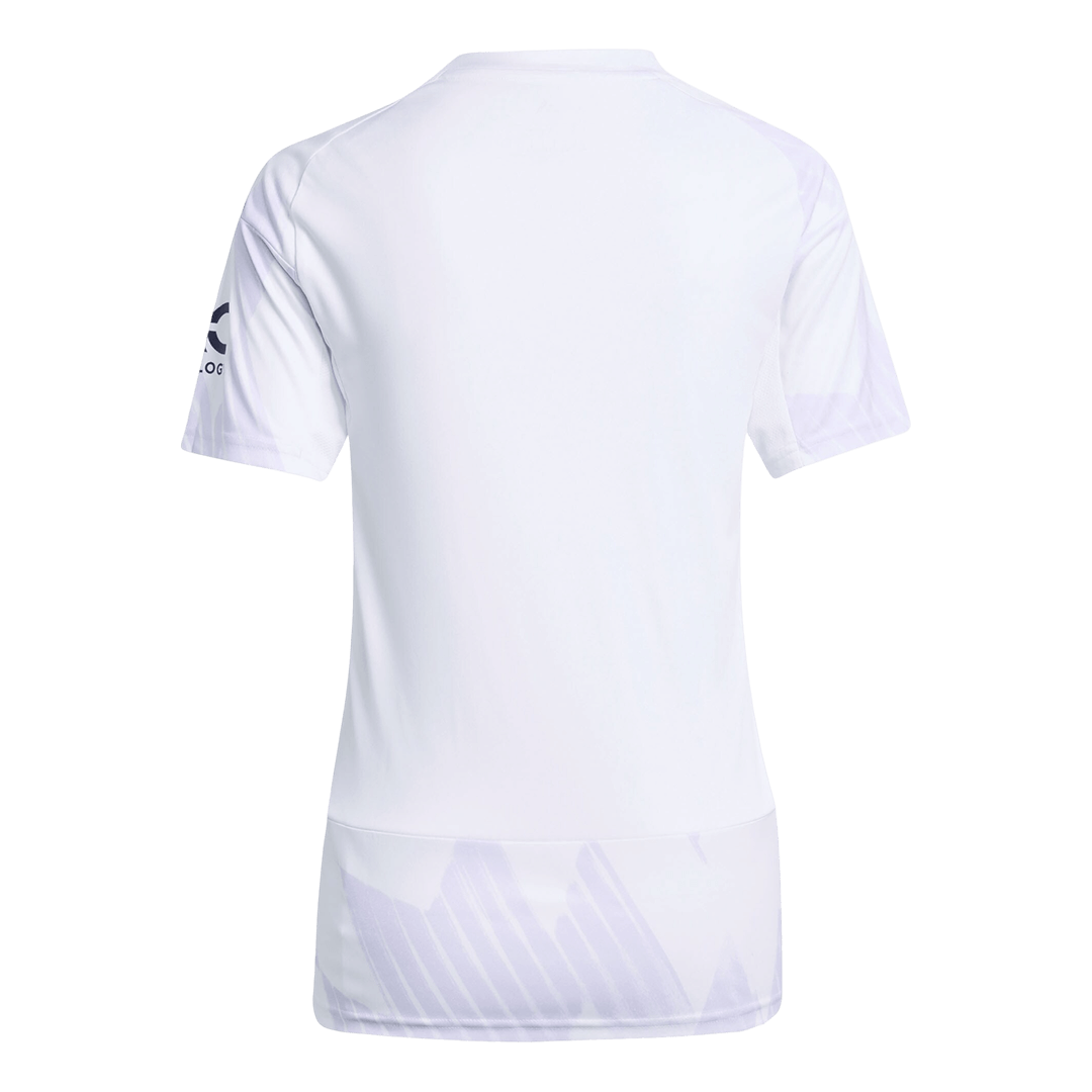Femme Manchester United Extérieur Maillot 2025/26 Blanc