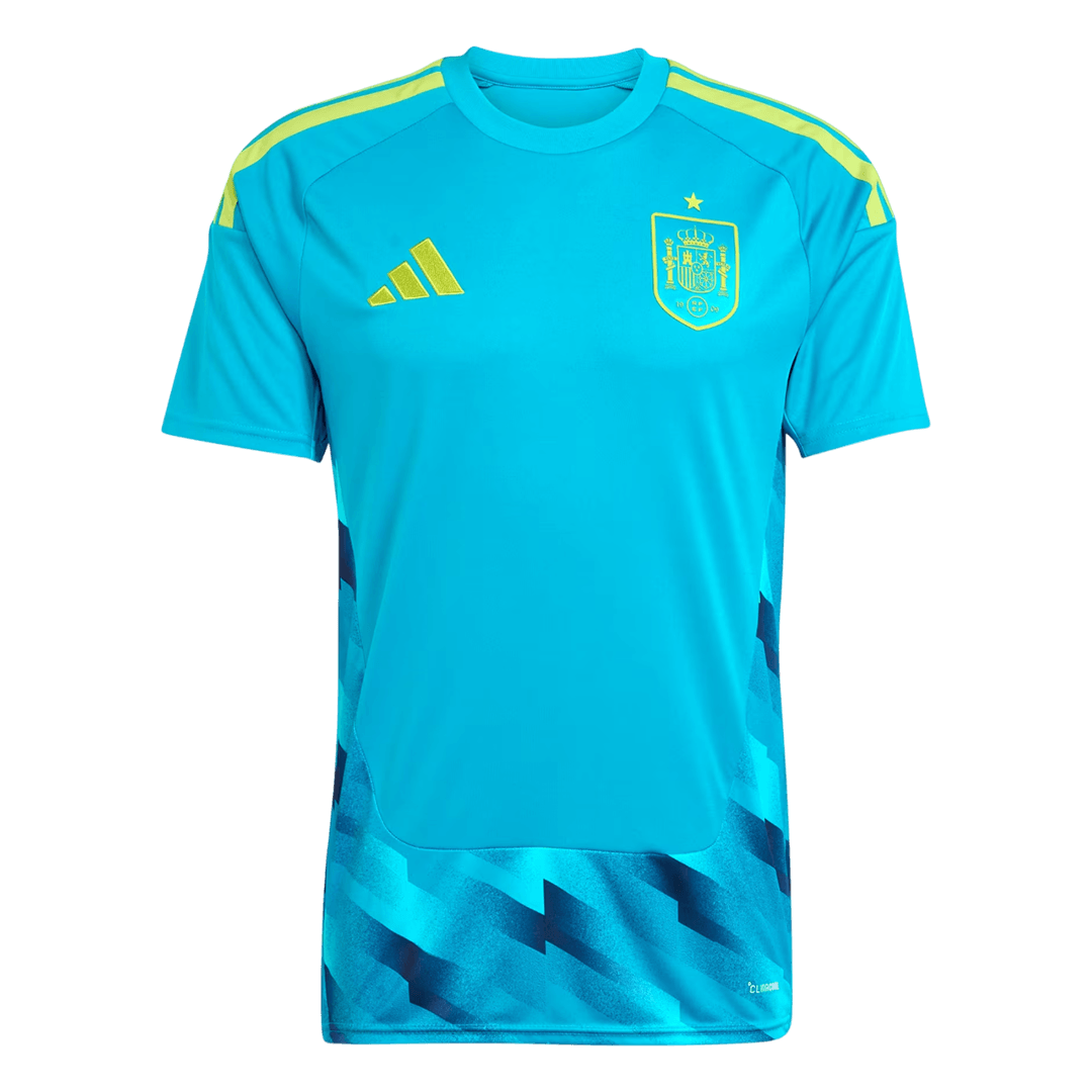 Espagne Gardien Maillot - Coupe du Monde 2026 Bleu