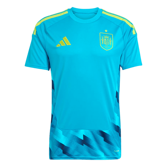 Espagne Gardien Maillot - Coupe du Monde 2026 Bleu