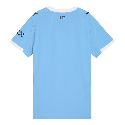 Dames Manchester City Thuisshirt 2025/26 Blauw