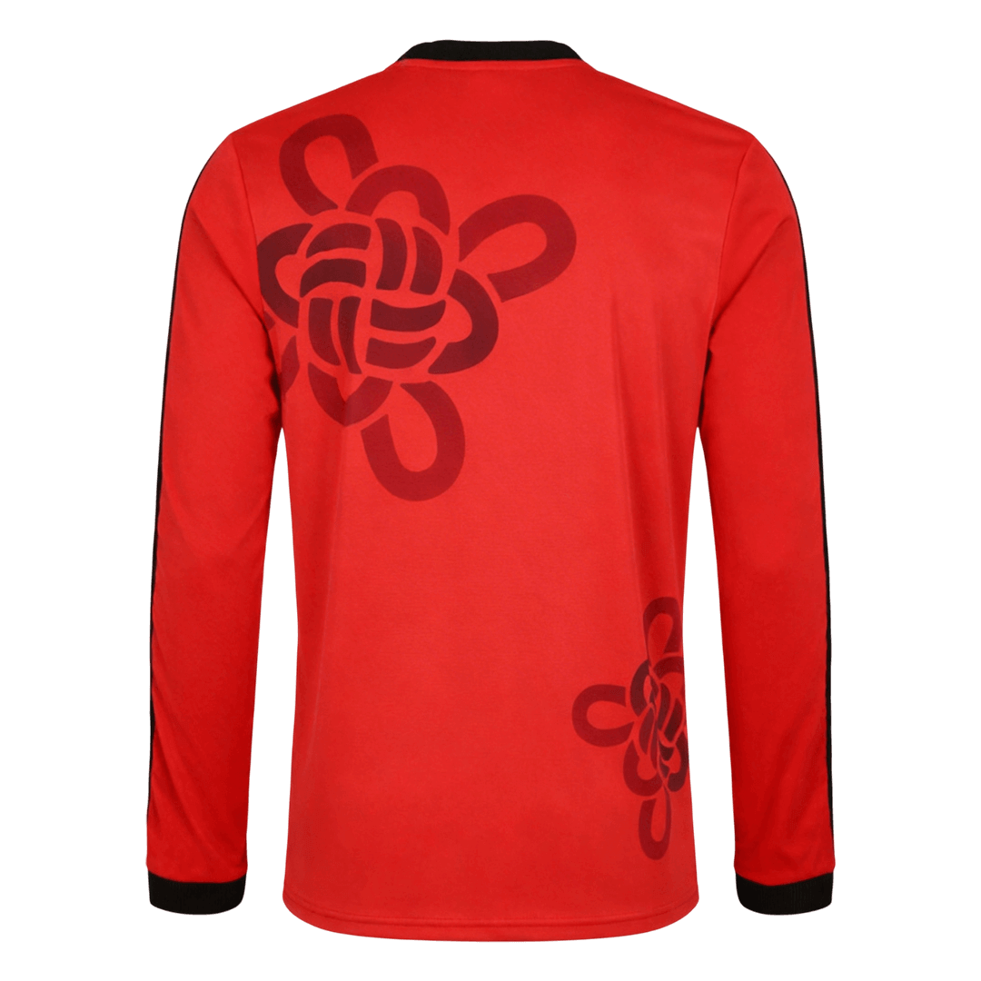 Manchester United Maillot Manches Longues 2025/26 Rouge Grande Taille