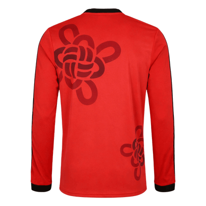 Manchester United Maillot Manches Longues 2025/26 Rouge Grande Taille