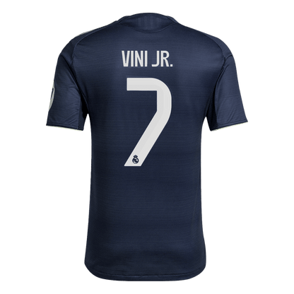VINI JR. #7 Real Madrid Uitshirt 2025/26 Authentiek