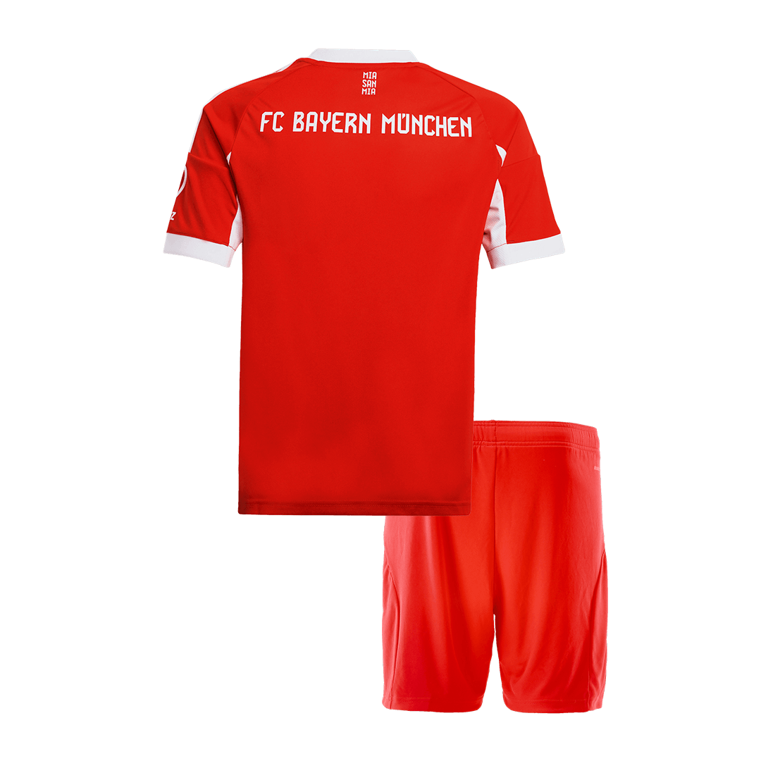Munich Domicile Maillot Kit 2025/26 Enfant Rouge