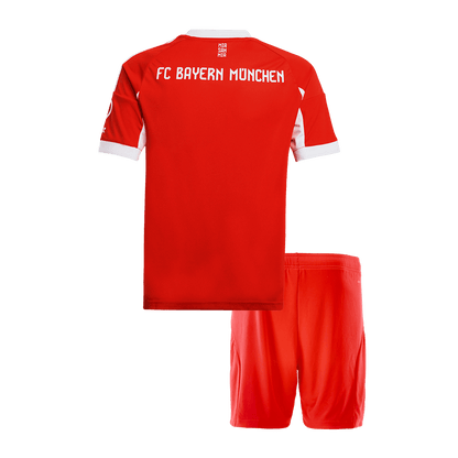 Munich Domicile Maillot Kit 2025/26 Enfant Rouge