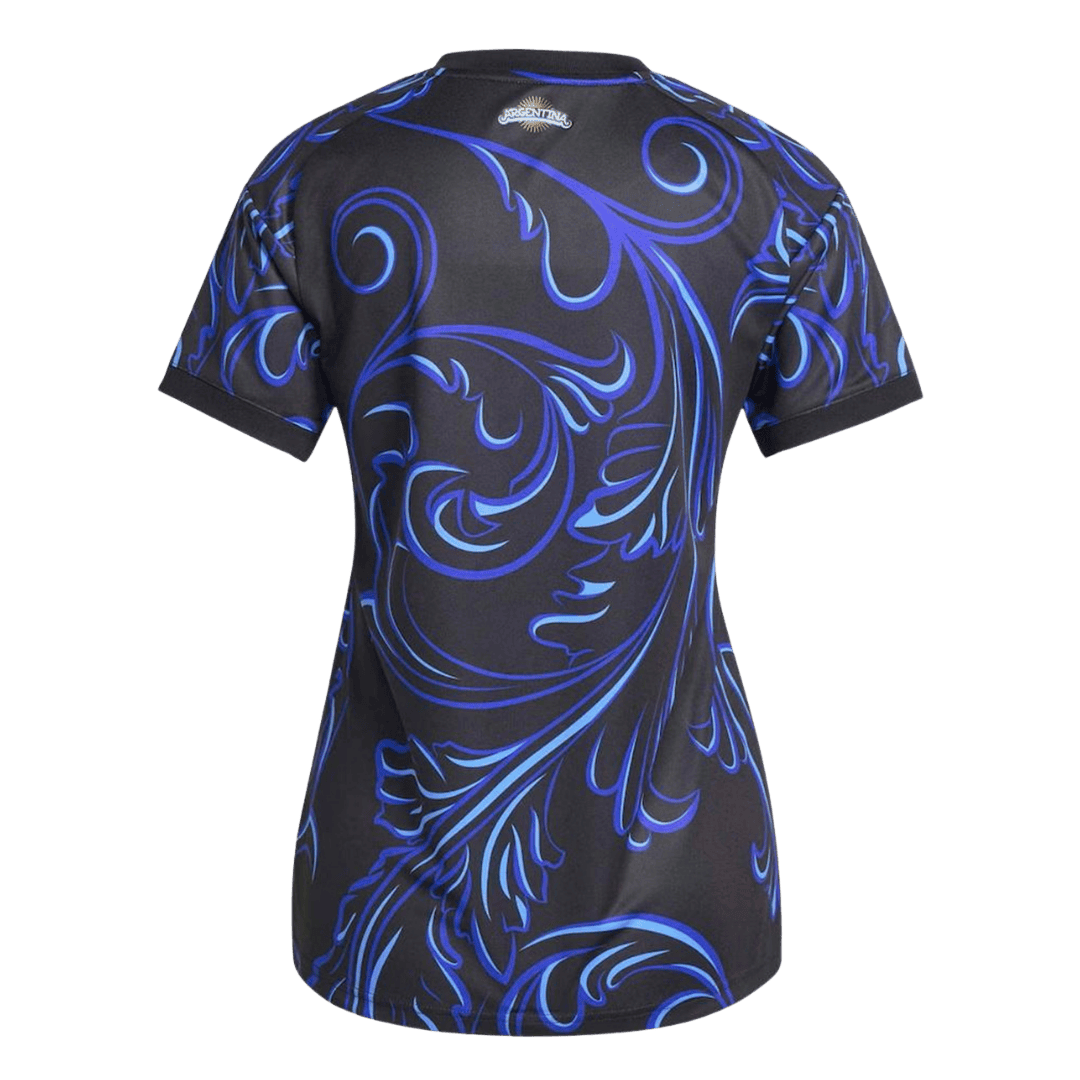 Argentinië Vrouwen Uitshirt - WK 2026 Zwart