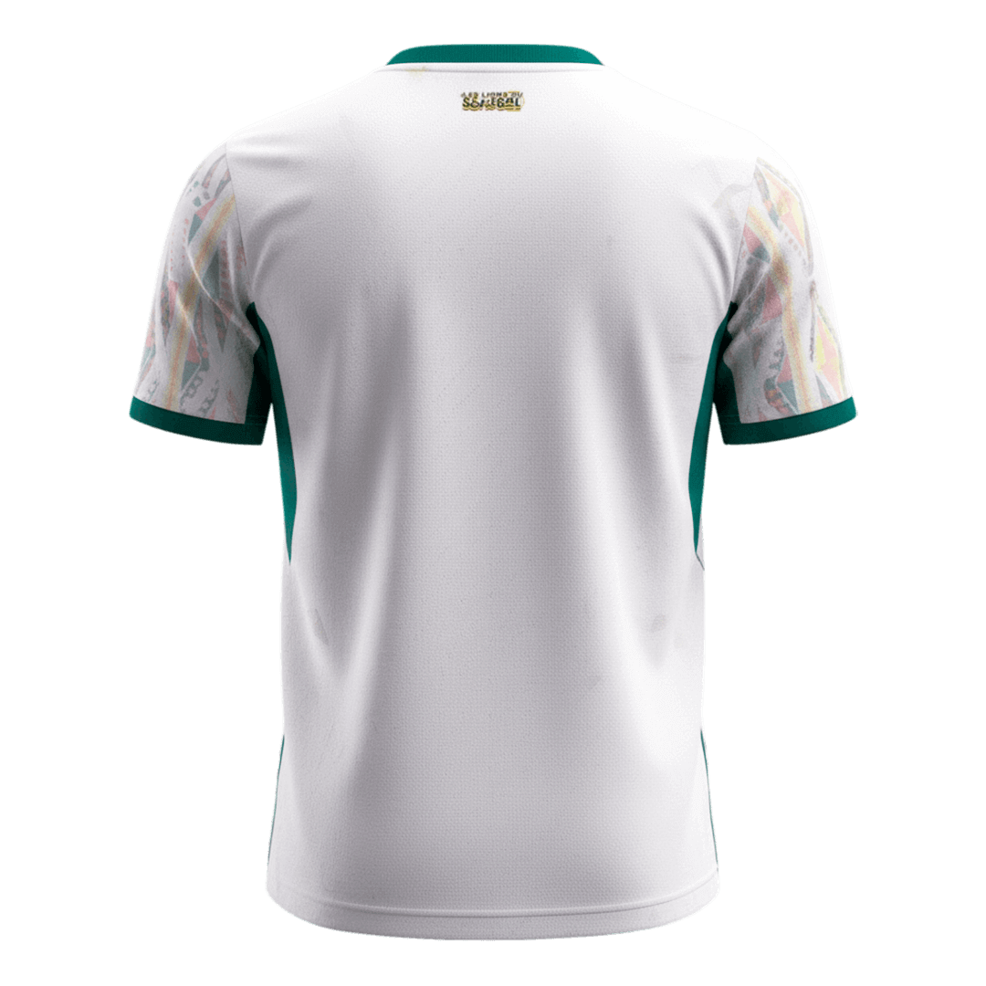 Senegal Domicile Maillot Coupe du Monde 2026 Blanc Grande Taille