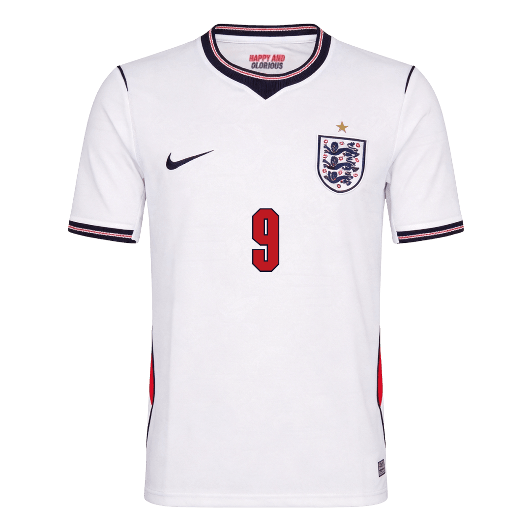 KANE #9 Engeland Thuisshirt - Wereldkampioenschap 2026 Wit
