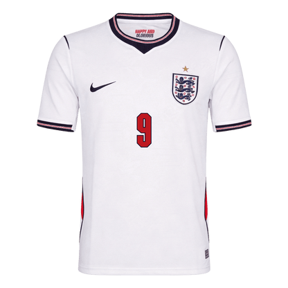KANE #9 Engeland Thuisshirt - Wereldkampioenschap 2026 Wit