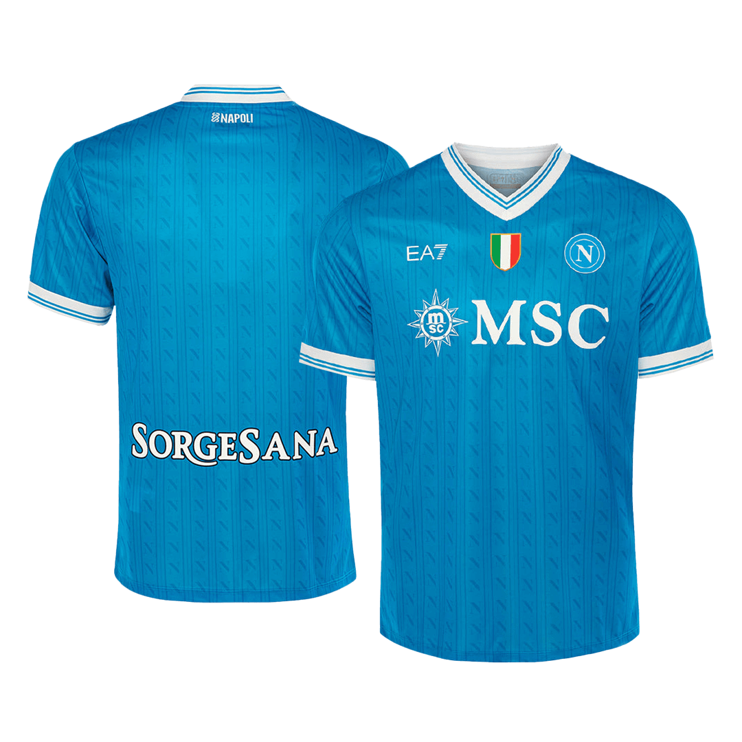 Napoli Domicile Maillot 2025/26 Bleu