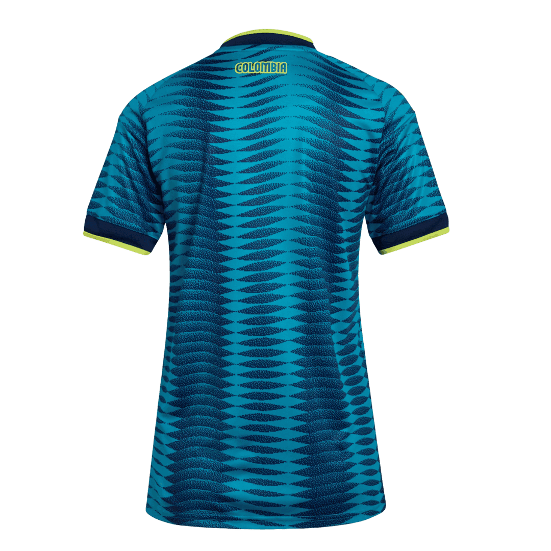 Femme Colombie Extérieur Maillot - Coupe du Monde 2026 Bleu