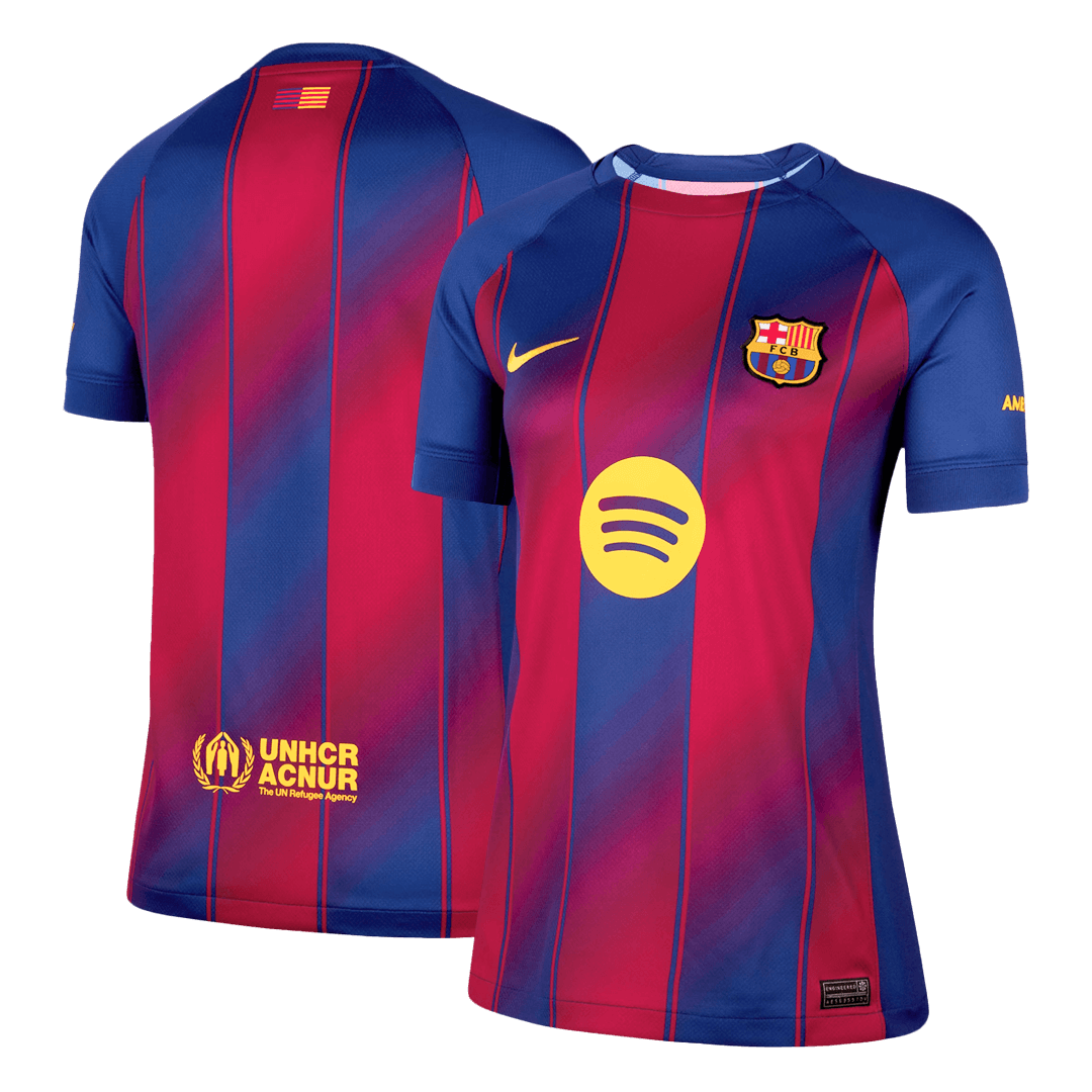 Dames Barcelona Thuisshirt 2025/26 Blauw&Rood
