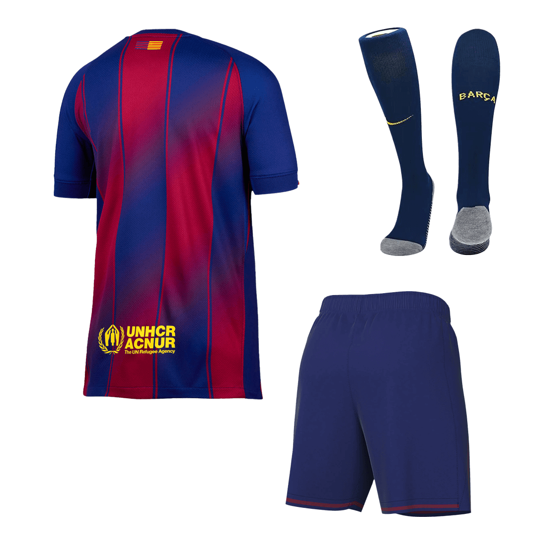 Barcelona Thuisshirt Tenue 2025/26 Rood en Blauw