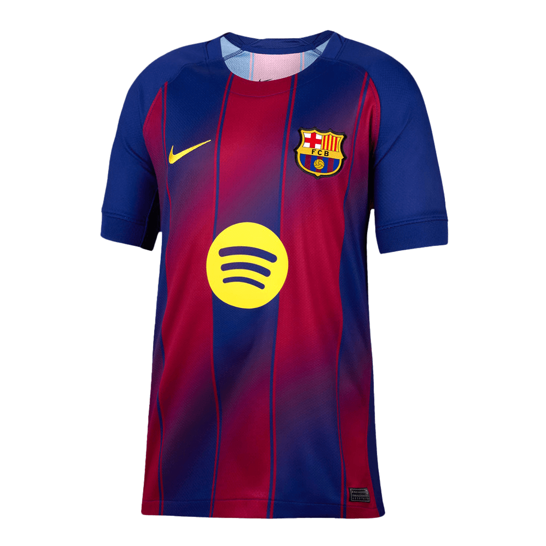 ROONY #19 Barcelone Domicile Maillot 2025/26 Rouge et Bleu - UCL - Super