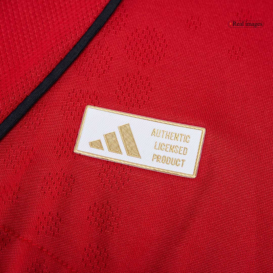 B.FERNANDES #8 Manchester United Domicile Maillot 2025/26 Authentique