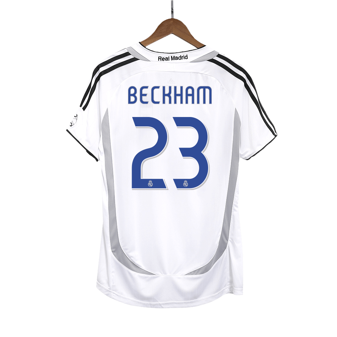 BECKHAM #23 Retro Real Madrid Thuis shirt 2006/07